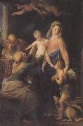 Pompeo Batoni Holy Family (san 05) oil on canvas